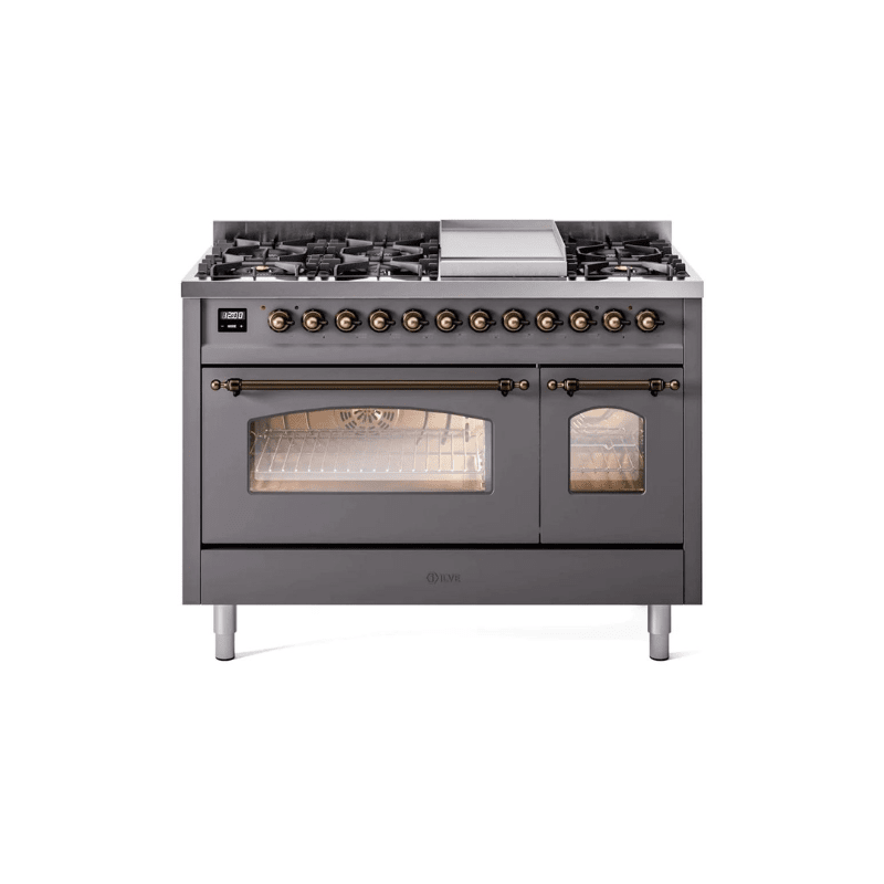 ILVE nostalgie range 48 in grey