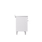 ILVE 48" Professional Plus II Series Freestanding Electric Double Oven Range with 8 Elements, Triple Glass Cool Door, Convection Oven, TFT Oven Control Display and Child Lock - UPI486WMP