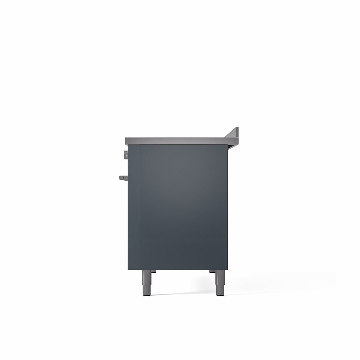 ILVE 48" Professional Plus II Series Freestanding Electric Double Oven Range with 8 Elements, Triple Glass Cool Door, Convection Oven, TFT Oven Control Display and Child Lock - UPI486WMP