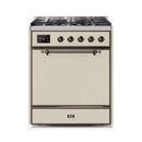 ILVE - Majestic II Series - 30 Inch Dual Fuel Freestanding Range Gas/Propane UM30DQNE3