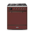 ILVE - Majestic II Series - 30 Inch Dual Fuel Freestanding Range Gas/Propane UM30DQNE3