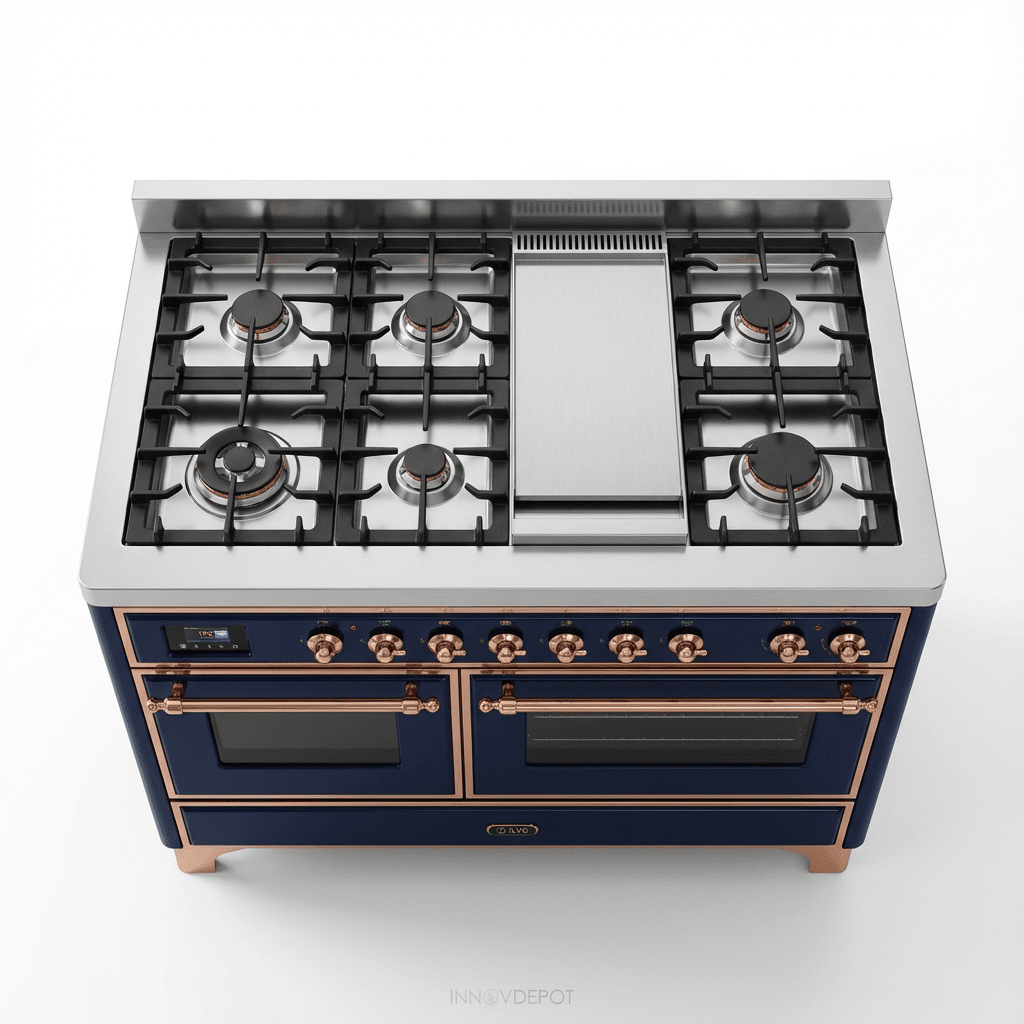 ILVE Majestic 60 Inch Dual Fuel Range UM15FD - MyBBQDirect
