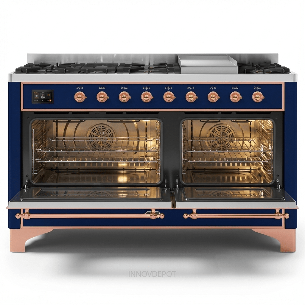 ILVE Majestic 60 Inch Dual Fuel Range UM15FD - MyBBQDirect