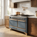 ILVE Majestic II Series 60 Inch Dual Fuel Freestanding Range Gas/Propane (UM15FDQNS3) - MyBBQDirect