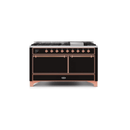 ILVE Majestic II Series 60 Inch Dual Fuel Freestanding Range Gas/Propane UM15FDQNS3