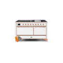 ILVE Majestic II Series 60 Inch Dual Fuel Freestanding Range Gas/Propane UM15FDQNS3