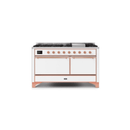 ILVE Majestic II Series 60 Inch Dual Fuel Freestanding Range Gas/Propane UM15FDQNS3