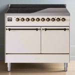 ILVE Nostalgie II 40" Electric Range with 6 Induction Elements Solid Door - UPDI406QNMP