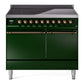 ILVE Nostalgie II 40" Electric Range with 6 Induction Elements Solid Door - UPDI406QNMP