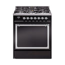 ILVE Nostalgie II Noblesse 30″ Dual Fuel Range Solid Door - UN30QNMP