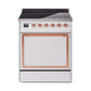 ILVE Nostalgie II Noblesse 30″ Induction Freestanding Range with Solid Door - UNI304QNMP