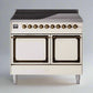 ILVE Nostalgie II Noblesse 40″ Induction Freestanding Range with Solid Door - UNDI406QNMP