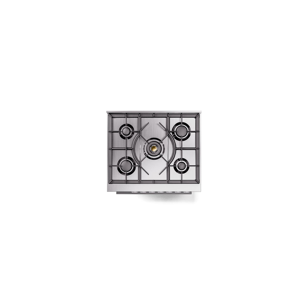 ILVE Professional Plus II 30-Inch Freestanding Dual Fuel Range with 5 Sealed Burner - UP30WMP