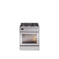 ILVE Professional Plus II 30-Inch Freestanding Dual Fuel Range with 5 Sealed Burner - UP30WMP