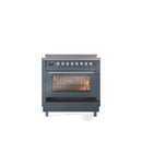 ILVE Professional Plus II 36-Inch Induction Range - UPI366WMP