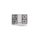 ILVE Professional Plus II 40-Inch Freestanding Dual Fuel Range with 6 Sealed Burner - UPD40FWMP