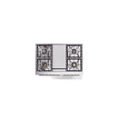 ILVE Professional Plus II 40-Inch Freestanding Dual Fuel Range with 6 Sealed Burner - UPD40FWMP