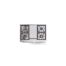 ILVE Professional Plus II 40-Inch Freestanding Dual Fuel Range with 6 Sealed Burner - UPD40FWMP