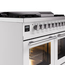 ILVE Professional Plus II 40-Inch Freestanding Dual Fuel Range with 6 Sealed Burner - UPD40FWMP