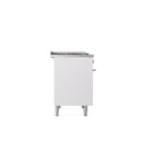 ILVE Professional Plus II 40-Inch Freestanding Dual Fuel Range with 6 Sealed Burner - UPD40FWMP