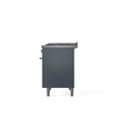 ILVE Professional Plus II 40-Inch Freestanding Dual Fuel Range with 6 Sealed Burner - UPD40FWMP