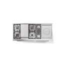 ILVE Professional Plus II 60 Inch Dual Fuel Freestanding Range in Stainless Steel with Trim - UP60FSWMP