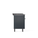 ILVE Professional Plus II 60 Inch Dual Fuel Freestanding Range in Stainless Steel with Trim - UP60FSWMP