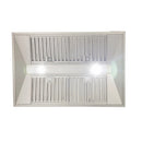 Kucht 36 in. Island Mounted Range Hood in Stainless Steel KRH3612IS