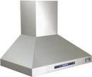 Kucht 30-Inch Wall Mounted Range Hood in Stainless Steel with Digital Display KRH3010A