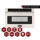 Kucht Professional 36 in. 5.2 cu ft. Natural Gas Range, Range Hood & Microwave Drawer Package, AP-KNG361-S-3
