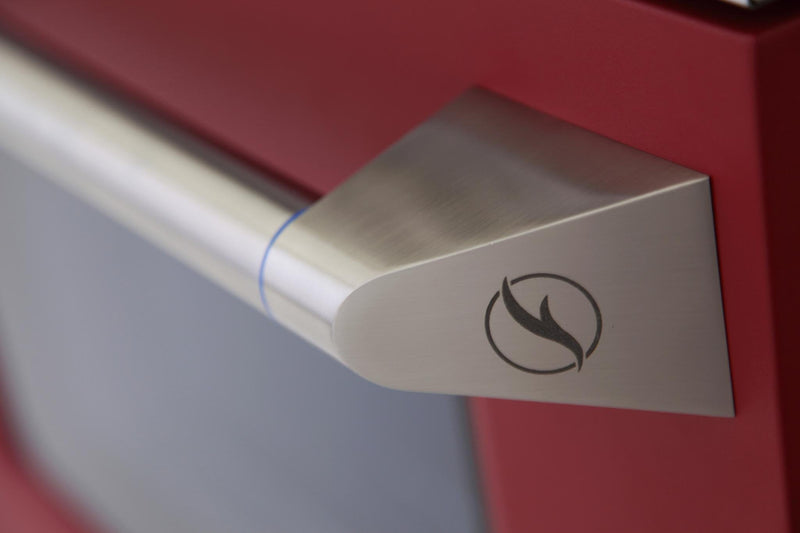 Kucht 36-Inch 5.2 Cu. Ft. Gas Range - Sealed Burners and Convection Oven in Red KNG361-R