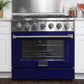 Kucht 36-Inch 5.2 Cu. Ft. Range - Sealed Burners and Convection Oven in Blue KNG361-B