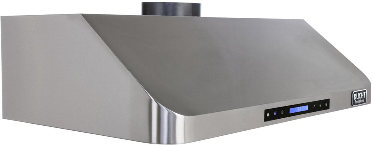Kucht 36-Inch Under Cabinet Range Hood 900CFM in Stainless Steel with Digital Display KRH361A