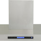 Kucht 36-Inch Wall Mounted Range Hood 900CFM in Stainless Steel with Modern Design KRH3611A