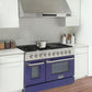 Kucht 48-Inch 6.7 Cu. Ft. Gas Range with Grill/Griddle in Blue KNG481-B