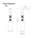 LINE Faucet Soap Dispenser
