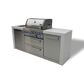 Mont Alpi 400 Deluxe Island - MAi400-D - MyBBQDirect