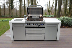 Mont Alpi 400 Deluxe Island - MAi400-D - MyBBQDirect