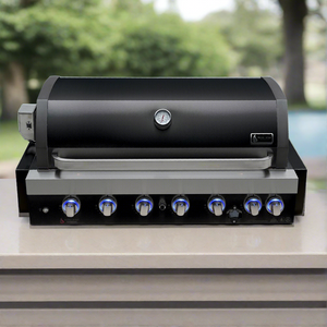 Mont Alpi 44" Black Stainless Steel Built in Grill - MABi805-BSS - MyBBQDirect