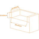Mont Alpi 44" Black Stainless Steel Built in Grill - MABi805-BSS