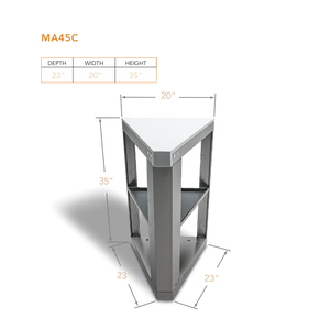 Mont Alpi 45 Degree Corner Piece - MA45C - MyBBQDirect