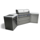 Mont Alpi 805 BBQ Grill Island with 45 Degree Corners - MAi805-45