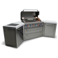 Mont Alpi 805 BBQ Grill Island with 45 Degree Corners - MAi805-45 - MyBBQDirect