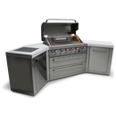Mont Alpi 805 BBQ Grill Island with 45 Degree Corners - MAi805-45