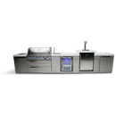 Mont Alpi 805 BBQ Grill Island with Kegerator and Beverage Center - MAi805-KEGBEV