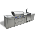 Mont Alpi 805 BBQ Grill Island with Kegerator - MAi805-KEG