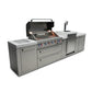 Mont Alpi 805 BBQ Grill Island with Kegerator - MAi805-KEG - MyBBQDirect