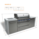 Mont Alpi Deluxe 805 Island - Outdoor Kitchen 