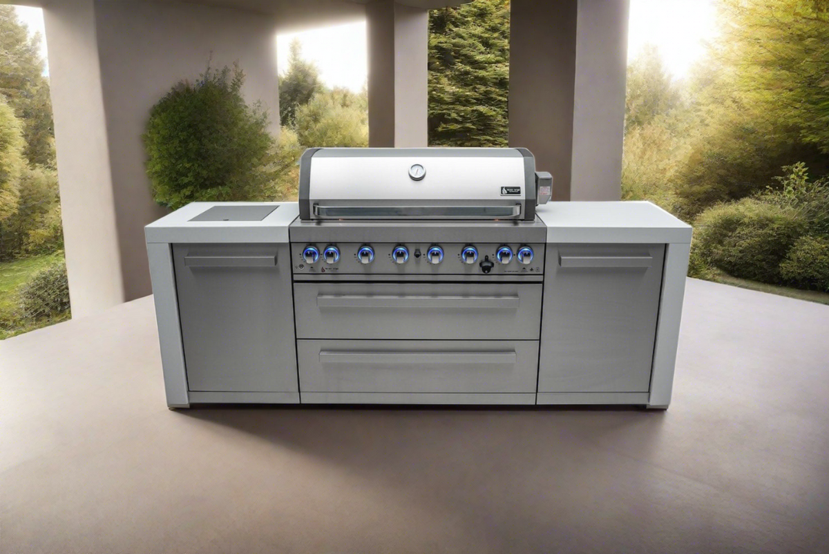Mont Alpi Deluxe 805 Island - Outdoor Kitchen - MAI805-D - MyBBQDirect