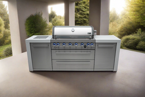 Mont Alpi Deluxe 805 Island - Outdoor Kitchen - MAI805-D - MyBBQDirect
